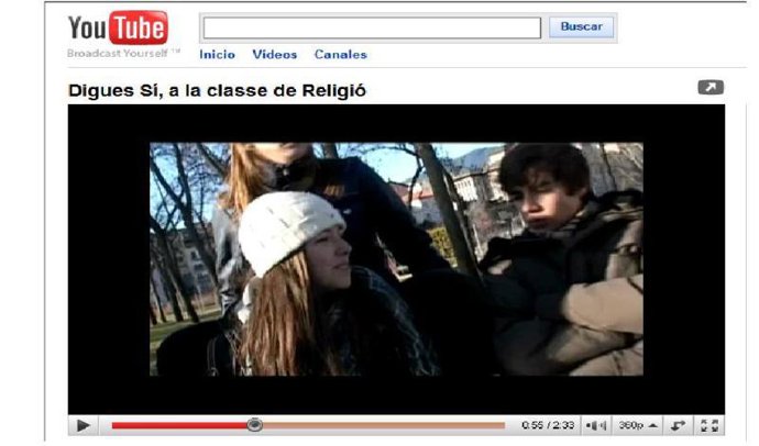 Dí sí a la religión / Youtube