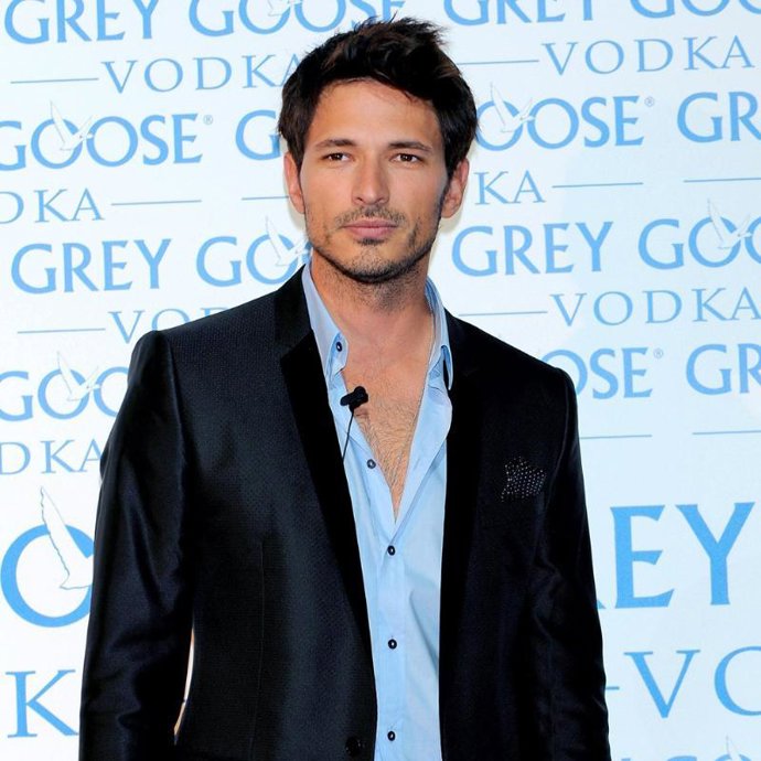 El modelo Andrés Velencoso