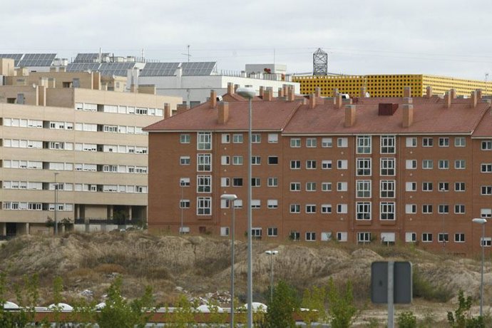 Plano general de viviendas