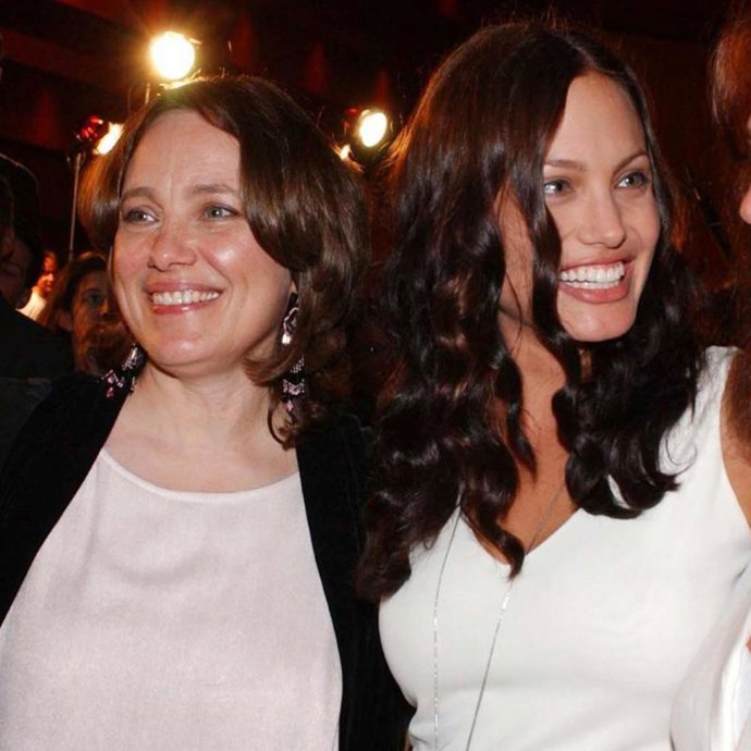 Marcheline Bertrand y Angelina Jolie