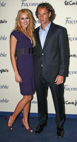 Carolina Cerezuela y Carlos Moya