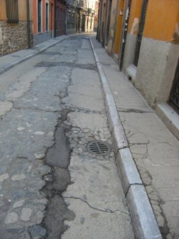 Estado En El Que Se Encuentra Una De Las Calles De La Capital