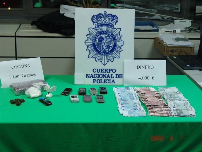 La Policía Nacional desmantela una red criminal dedicada al tráfico de droga en 