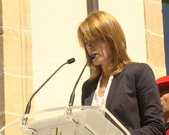 Presidenta del parlamento vasco, Arantza Quiroga