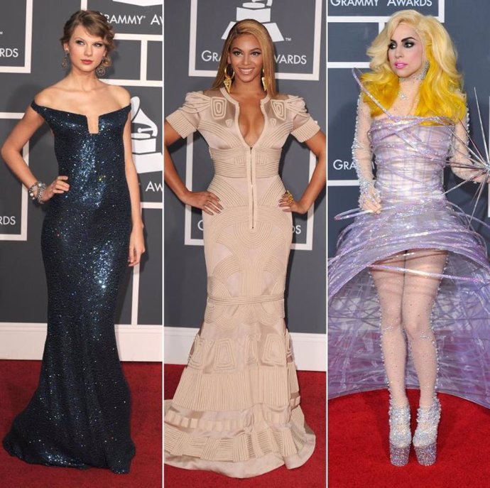 Taylor Swift, Beyoncé y Lady Gaga