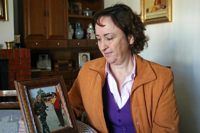 La madre del soldado sevillano herido en Afganistán