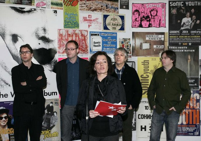 Presentación de la exposición 'Sonic Youth etc: Sensational Fix'