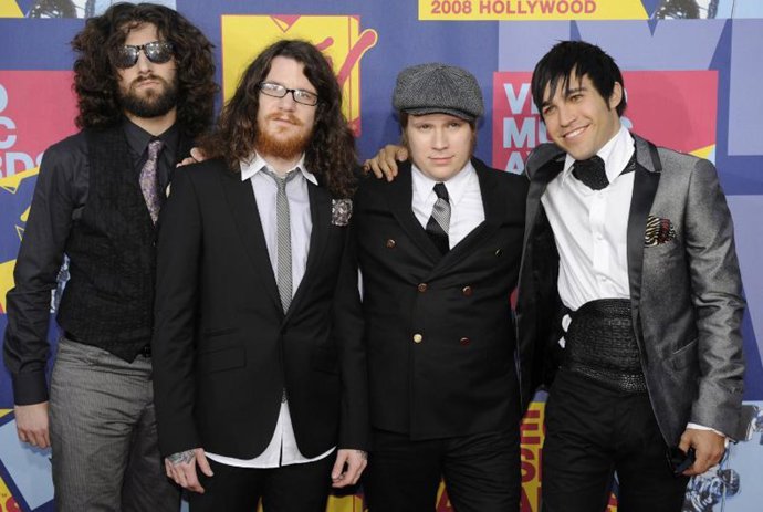 El grupo estadounidense Fall Out Boy