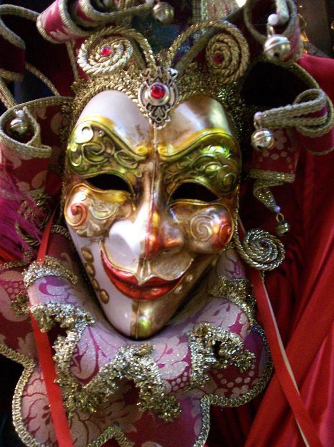 Máscara del carnaval gaditano