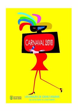 Cartel del Carnaval de Las Palmas de Gran Canaria 2010