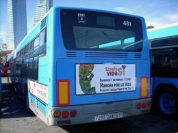 Campaña publicitaria en EMT