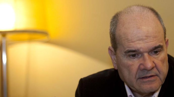 Manuel Chaves, durante la entrevista con Europa Press