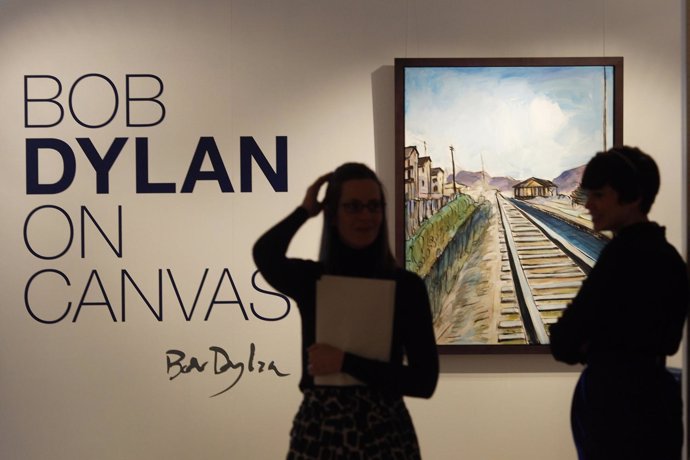 Exposción Pinturas De Bob Dylan En Londres