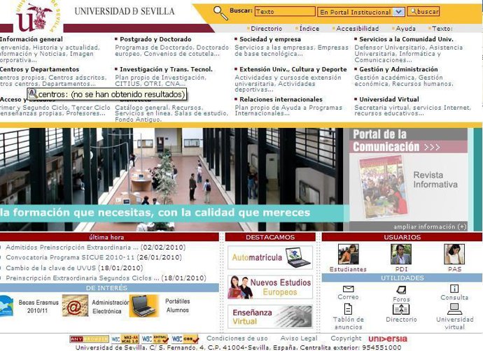 Universidad De Sevilla