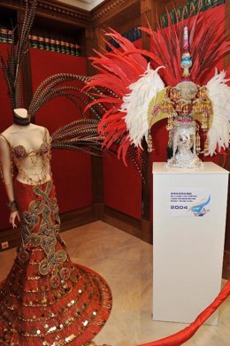 El presidente del Parlamento, Antonio Castro, y el presidente de la Federación d