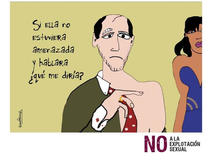 No a la Explotacion Sexual 