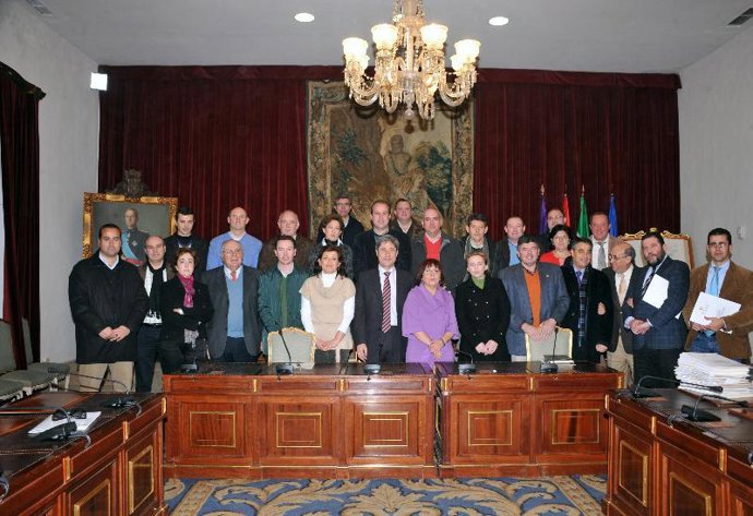 Pulido con los alcaldes