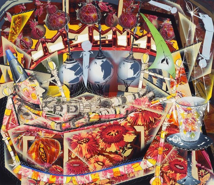 Lari Pittman.- Untitled