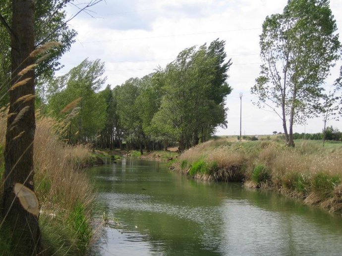 Imagen Del Río Valdavia A Su Paso Por Osorno Tras La Actuación