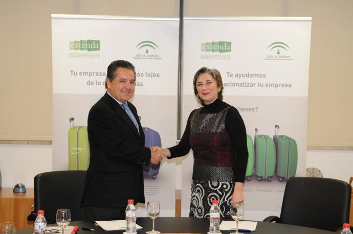 Renovación del Plan de Promoción Exterior entre Extenda y Lándaluz