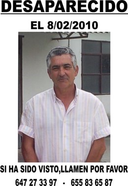 Imagen Del Empresario Pedrajero Desaparecido Hace Una Semana