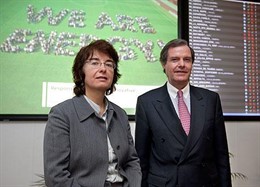 Inauguración del centro de control de energías renovables de Siemens