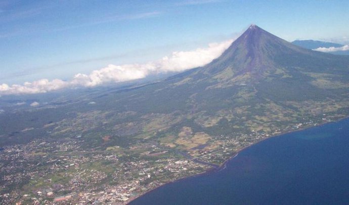 Volcan Mayon.