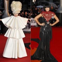 Lily Allen y Lady Gaga dan la nota en los Brit Awards