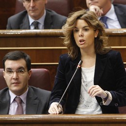 Portavoz del PP en el Congreso, Soraya Saénz de Santamaría