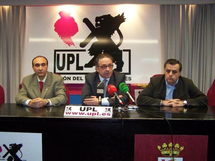 Los Tres Integrantes De La UPL, Chamorro, Enrique Soto Y Lázaro García Bayón