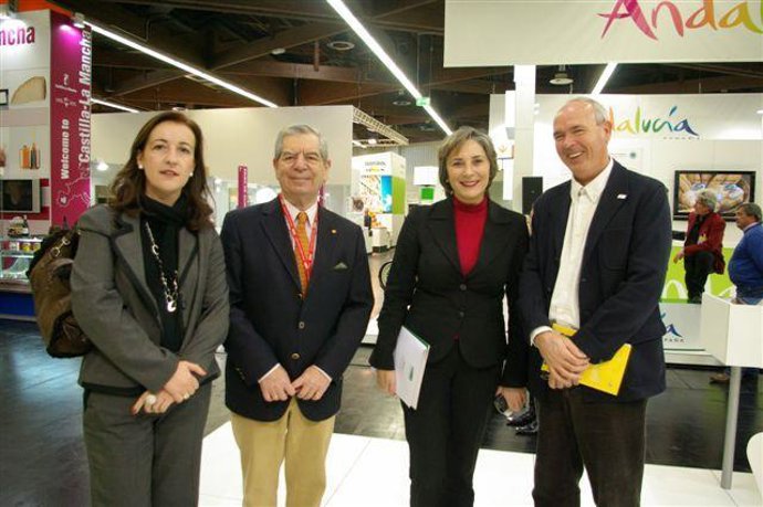 Inauguración stan de Andalucia en biofach
