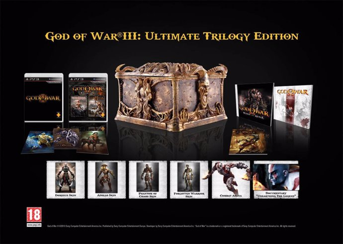 God Of War III: Edición Exclusiva De La Trilogía