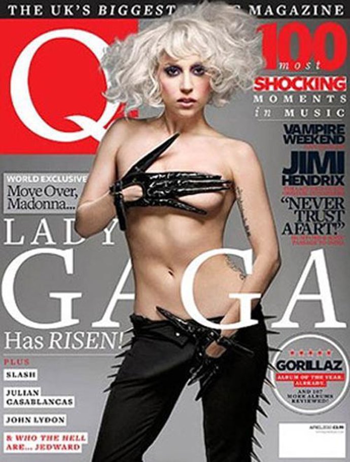 Lady Gaga para la revista 'Q'