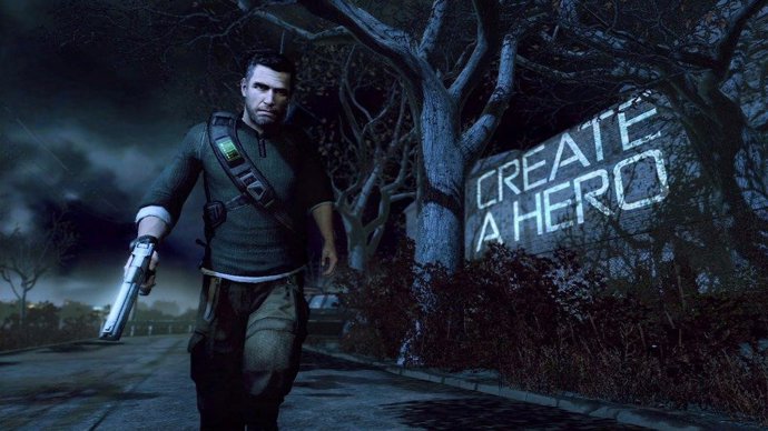 Pantalla Del Videojuego Splinter Cell Conviction