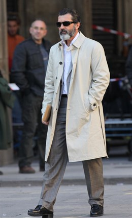 El Actor Antonio Banderas Rueda 'Knock Out' En Barcelona