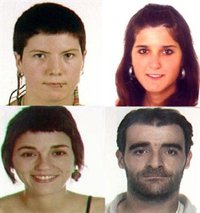 La Guardia Civil incluye en su lista de los más buscados a cuatro huidos relacionados con el etarra Beobide