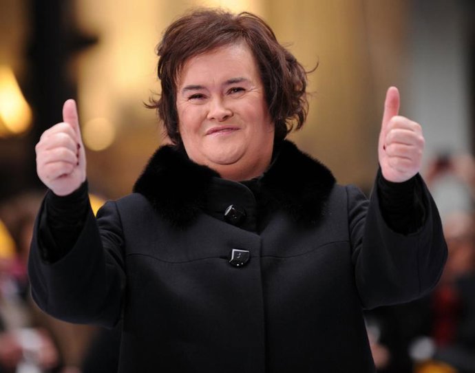 La cantante Susan Boyle