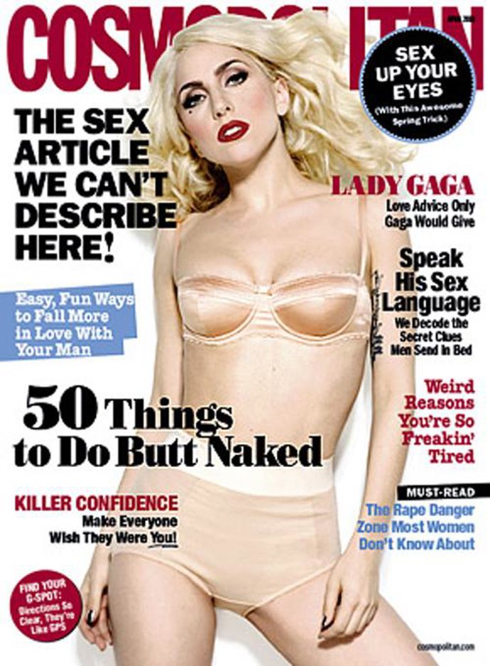 Lady Gaga En La Portada De 'Cosmopolitan'