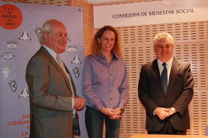 Santos González, Noemí Martín y José Luis Ripoll