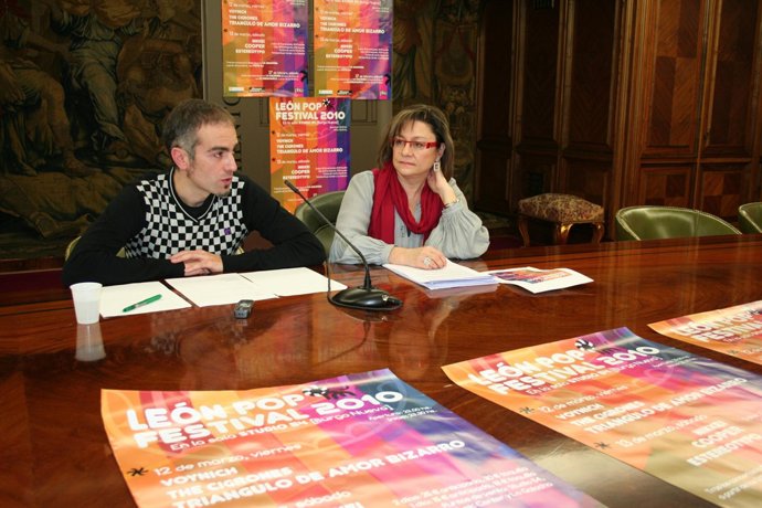 Presentación De León Pop Festival 2010