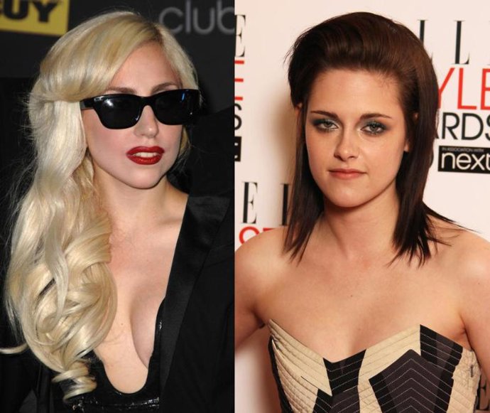 Kristen Stewart y Lady Gaga, las mujeres del momento