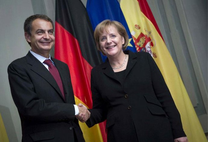 RDP de Zapatero y Merkel en Berlín