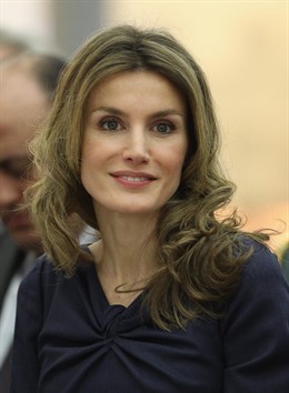 La Princesa Letizia Durante Un Acto En Berlín