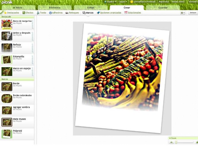 Picnik, el nuevo portal de edición fotográfica online adquirido por Google.