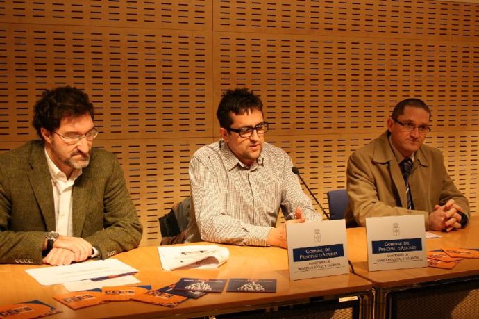 Enrique Fernández, Javier Antuña y Ramón González