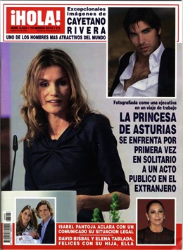 Portada De La Revista ¡Hola!