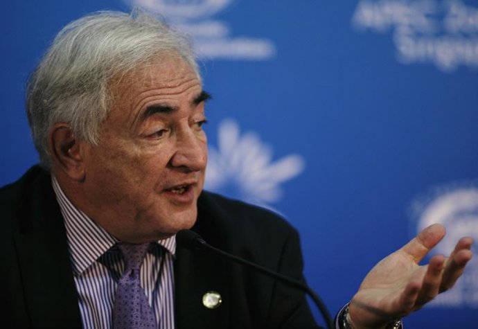 Director general del FMI, Strauss-Kahn