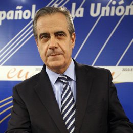 Corbacho en un encuentro con la Confederación Europea de Empresarios en Moncloa