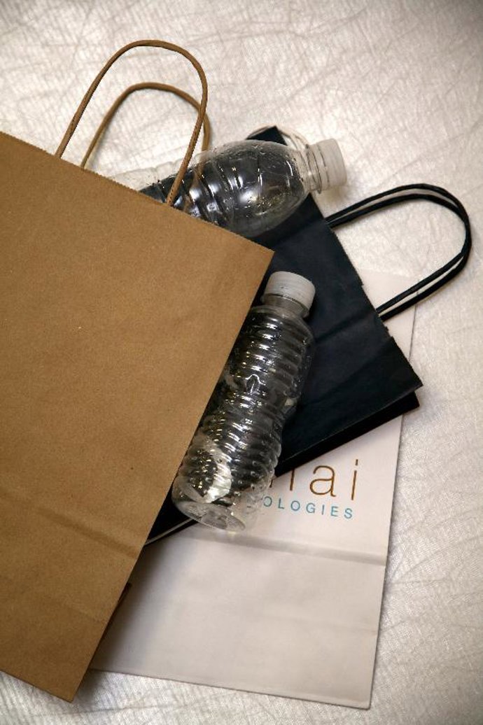 Bolsas para ayudar al medio ambiente.