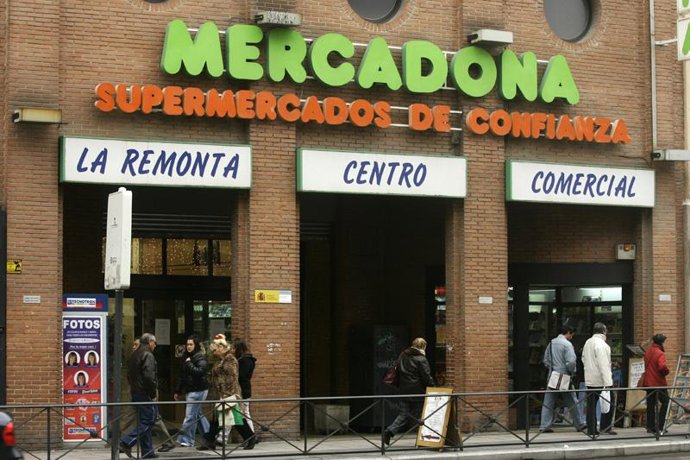 Fachada del supermercado Mercadona